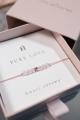 Bransoletka PURE LOVE light pink z kwarcu różowego