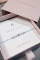 Bransoletka PURE LOVE light blue z akwamarynu