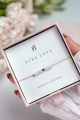 Bransoletka PURE LOVE light pink z kwarcu różowego