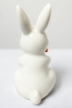 Figurka Zając Wielkanocny z pomarańczową kokardką 12 cm  
