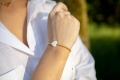 Bransoletka PEARL HEART gold