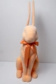 Zając Wielkanocny 48 cm jasny pomarańczowy
