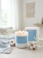 Cotton Breeze -  sojowa świeca Luméa Candle  o aromacie świeżej bawełny 