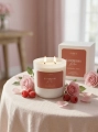 Raspberry Rose – sojowa świeca Luméa Candle  o aromacie maliny i róży
