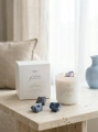 Light of INTUITION – sojowa świeca Luméa Candle z Lapis Lazuli