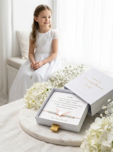 Bransoletka PasteLove Serce z masy perłowej