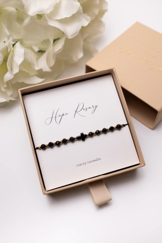 Bransoletka Hope Rosary - turmalin 