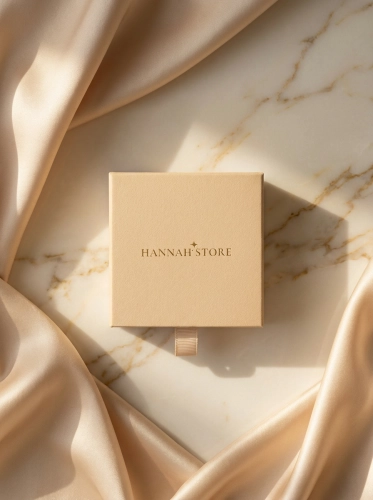 Pudełko prezentowe Nude z logo Hannah Store