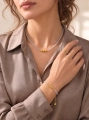 Naszyjnik Essentia Angelite and gold  –  angelit