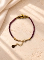 Bransoletka Essentia Garnet and gold –  granat