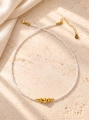Naszyjnik Essentia Moonstone and gold  –  kamień księżycowy