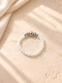 Pierścionek Essentia – Moonstone and silver